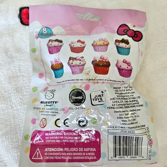 New Sanrio Hello Kitty Squishme Chocolate Icing with Blue Wrapper - Picture 2 of 2